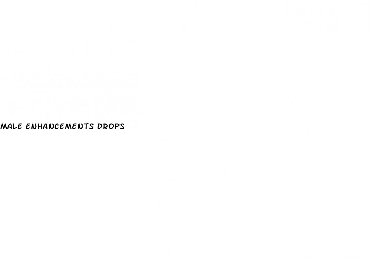 male enhancements drops