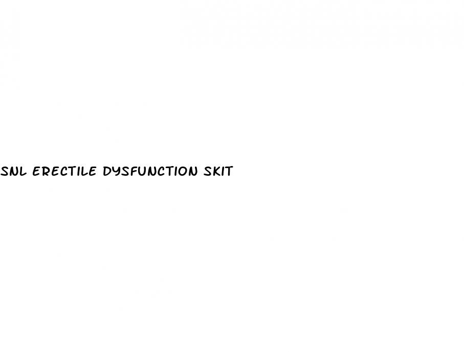 snl erectile dysfunction skit