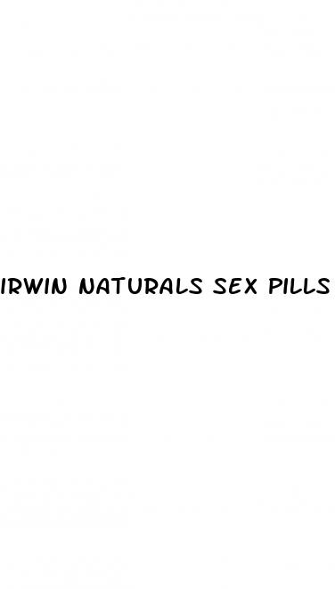 irwin naturals sex pills for men