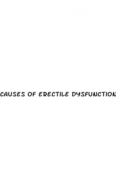 causes of erectile dysfunction in 20 year olds
