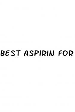 best aspirin for erectile dysfunction