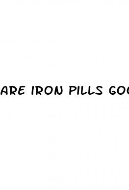 are iron pills good for erectile dysfunction
