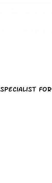 specialist for erectile dysfunction