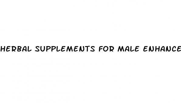 herbal supplements for male enhancement