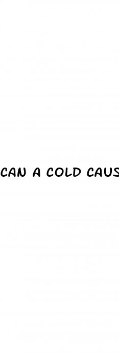 can a cold cause erectile dysfunction