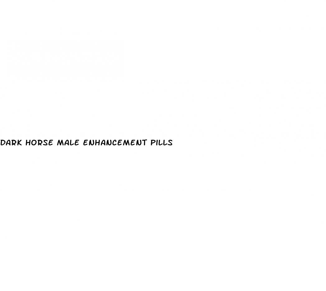 dark horse male enhancement pills