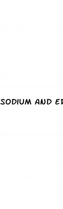 sodium and erectile dysfunction