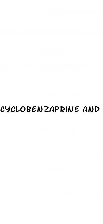 cyclobenzaprine and erectile dysfunction