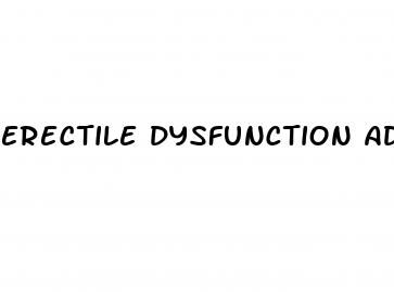 erectile dysfunction ad text