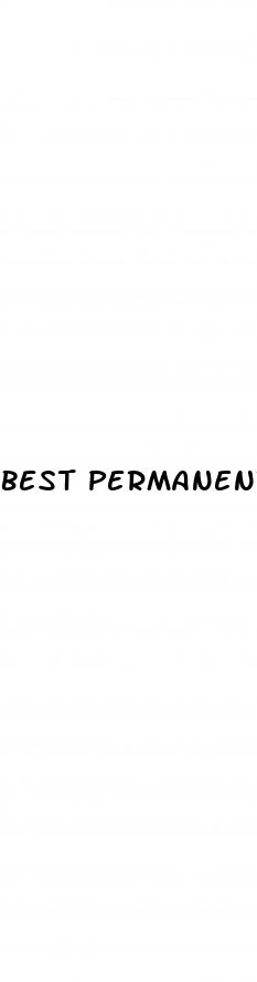 best permanent male enhancement