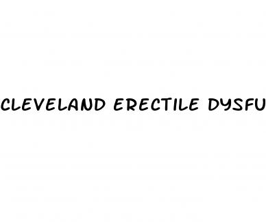 cleveland erectile dysfunction health sonic