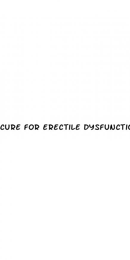 cure for erectile dysfunction caused by diabetes