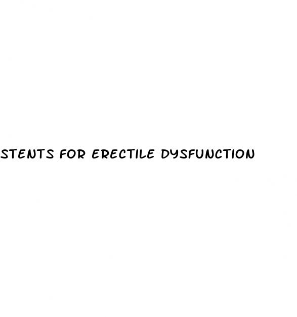 stents for erectile dysfunction