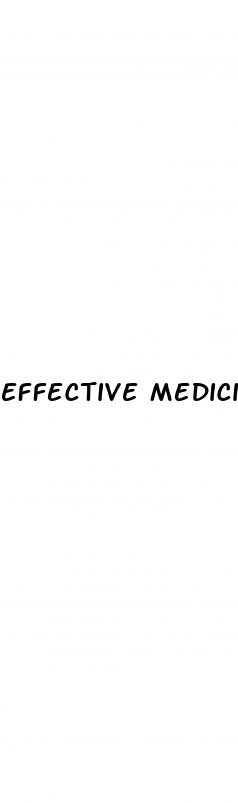 effective medicine for erectile dysfunction