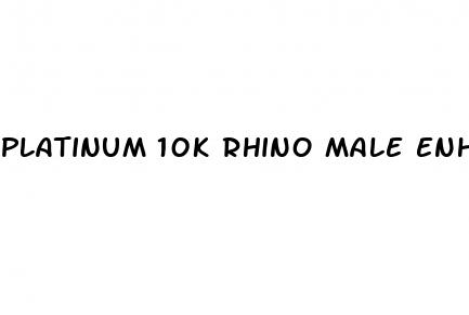 platinum 10k rhino male enhancement silver pill