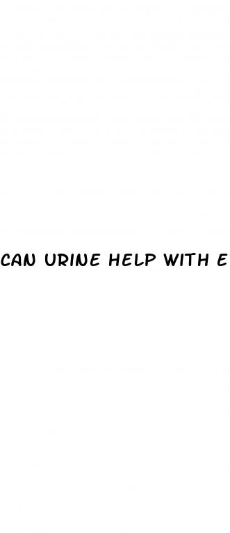 can urine help with erectile dysfunction