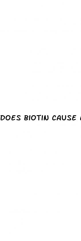 does biotin cause erectile dysfunction