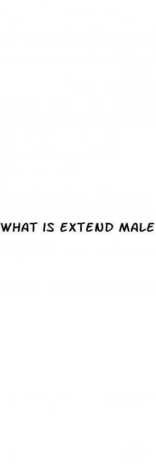 what is extend male enhancement