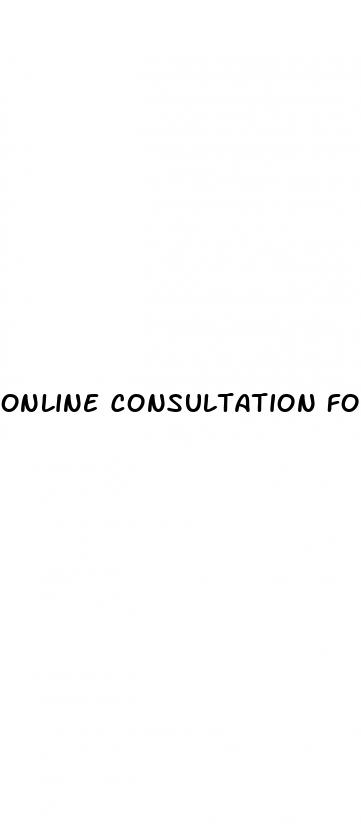 online consultation for erectile dysfunction