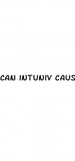 can intuniv cause erectile dysfunction