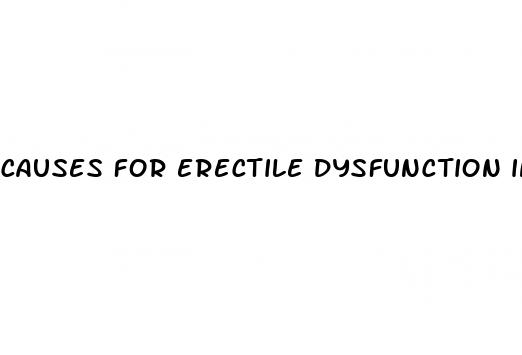 causes for erectile dysfunction in 50s