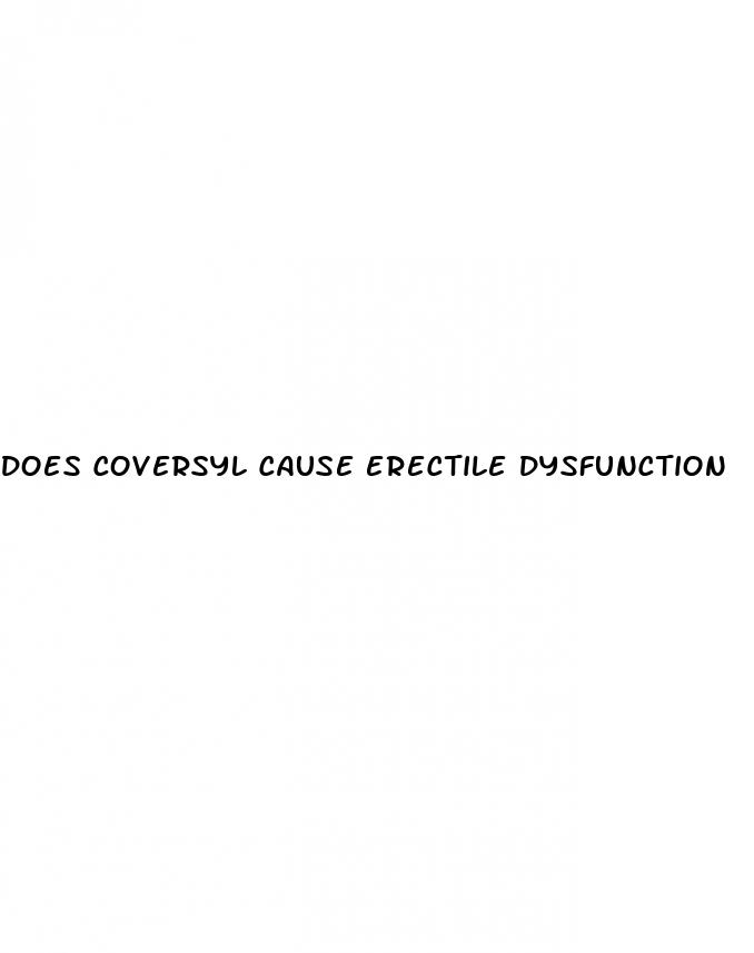 does coversyl cause erectile dysfunction