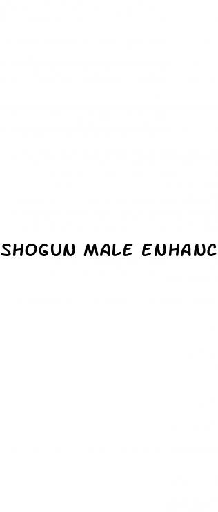 shogun male enhancement ingredients
