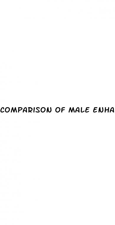 comparison of male enhancement products