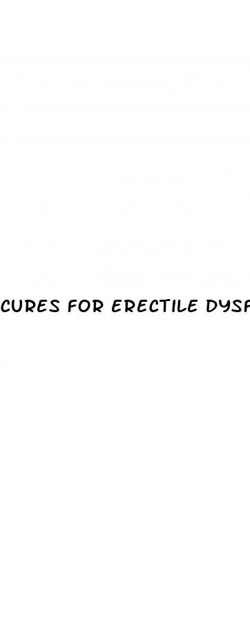 cures for erectile dysfunction uk
