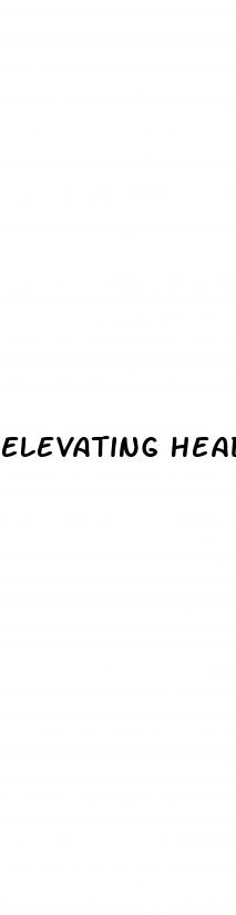 elevating head of bed and erectile dysfunction