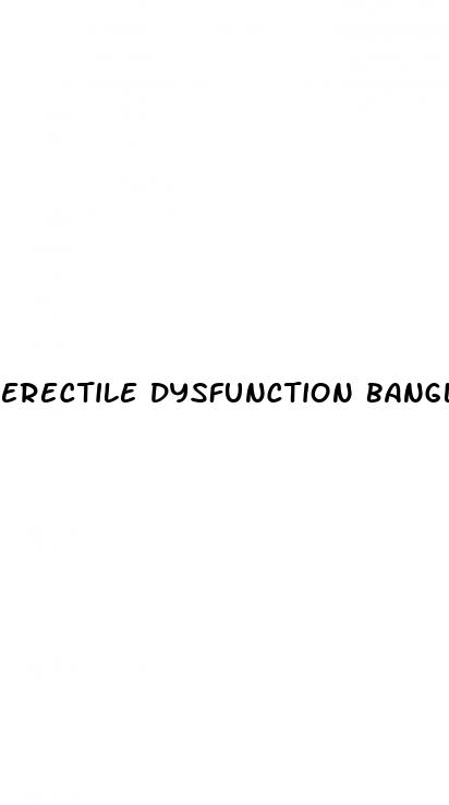 erectile dysfunction bangla