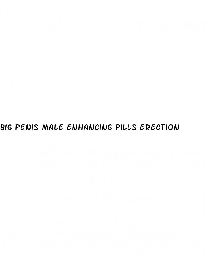 big penis male enhancing pills erection