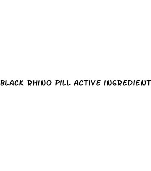 black rhino pill active ingredient