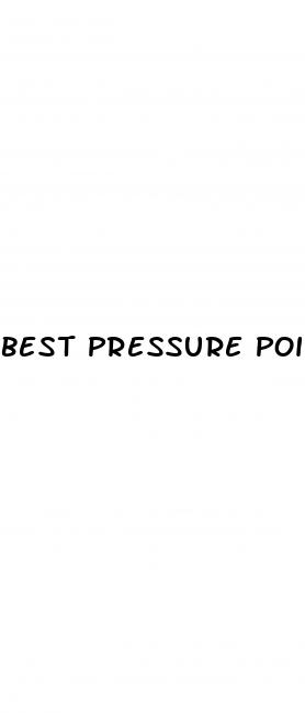 best pressure points for erectile dysfunction