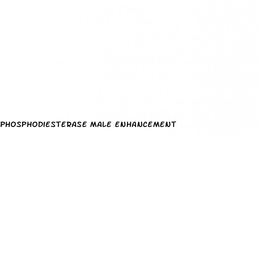phosphodiesterase male enhancement