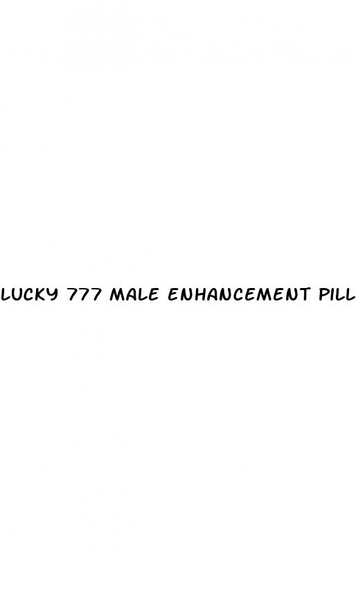 lucky 777 male enhancement pills