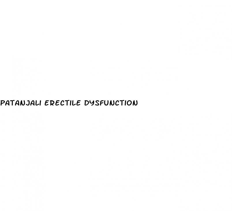 patanjali erectile dysfunction