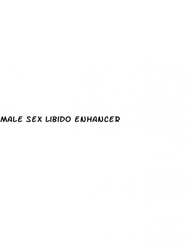 male sex libido enhancer
