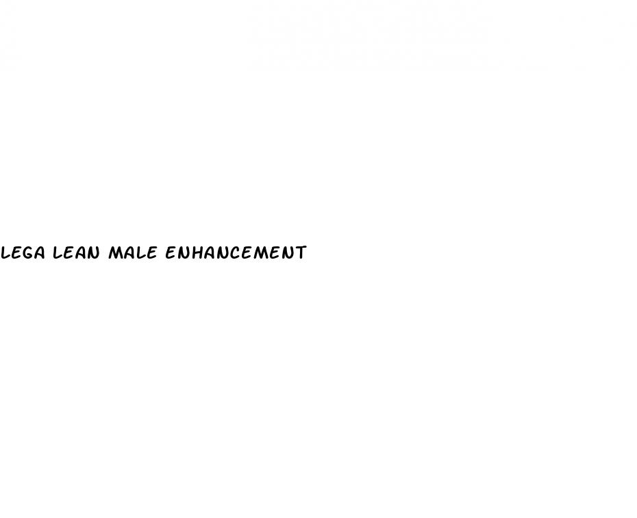 lega lean male enhancement