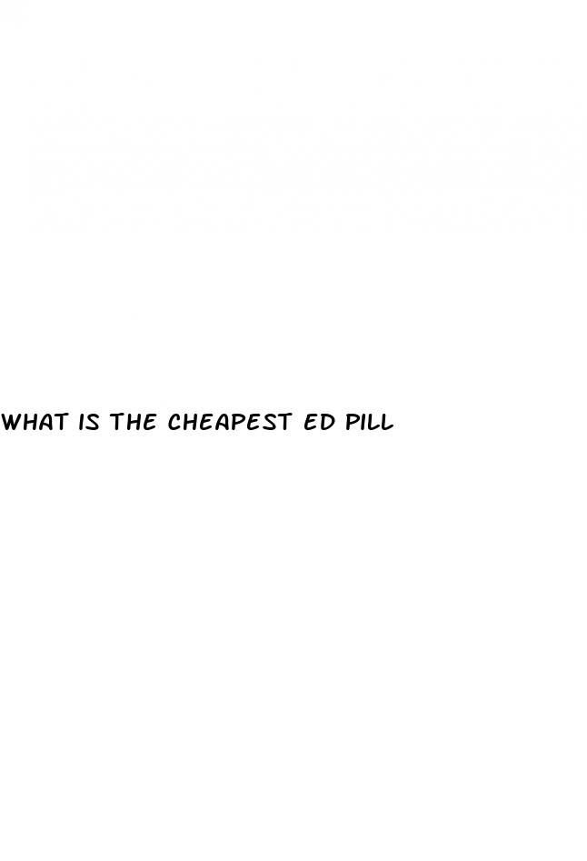 what is the cheapest ed pill