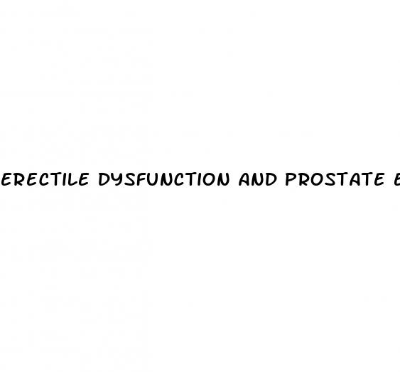 erectile dysfunction and prostate enlargement