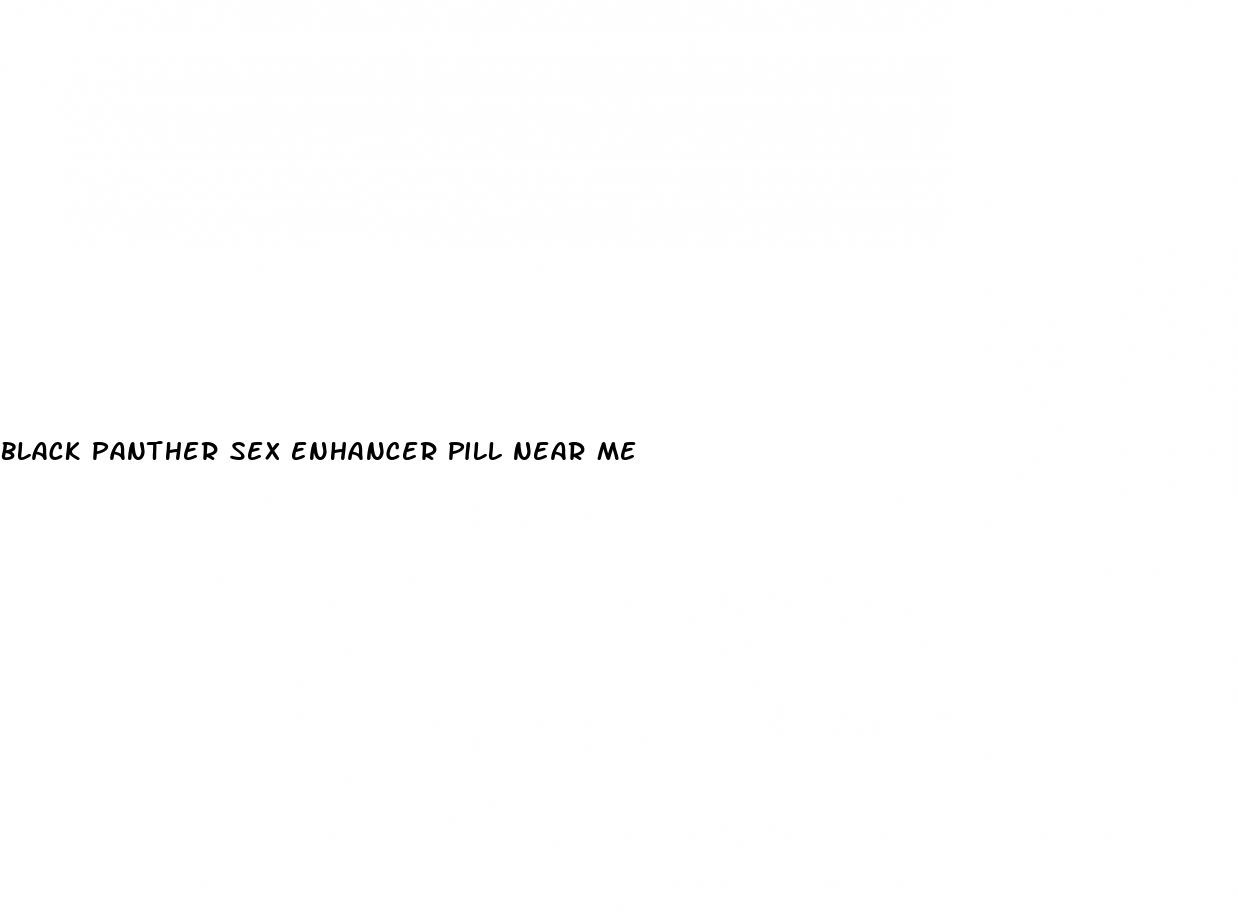 black panther sex enhancer pill near me