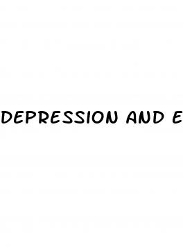 depression and erectile dysfunction treatment