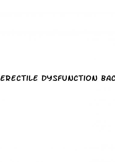 erectile dysfunction bachelor