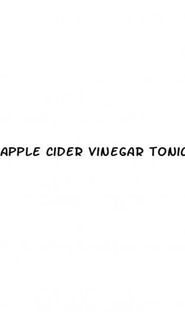 apple cider vinegar tonic for erectile dysfunction