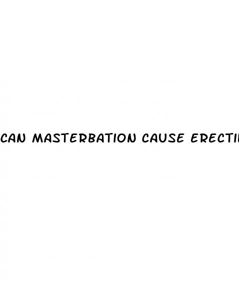 can masterbation cause erectile dysfunction