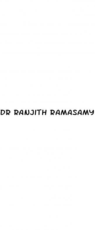dr ranjith ramasamy erectile dysfunction