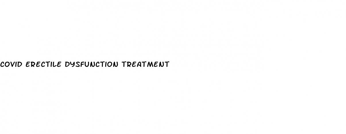 covid erectile dysfunction treatment