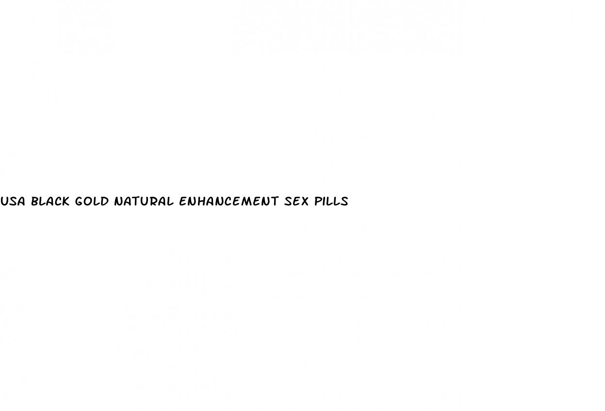 usa black gold natural enhancement sex pills