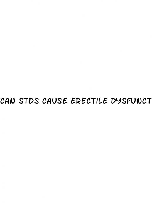 can stds cause erectile dysfunction